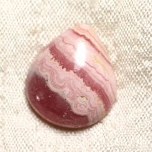 N8 - Cabochon Pierre - Rhodochrosite Goutte 21x17mm - 4558550093882 N8 - Cabochon Pierre - Rhodochrosite Goutte 21x17mm - 4558550093882