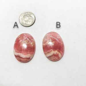 Rhodochrosite Cabochon. Top quality natural Rhodochrosite Oval Cabochon 22x30mm. Genuine Argentina Rhodochrosite. Designer gemstone Rhodochrosite Cabochon. Top quality natural Rhodochrosite Oval Cabochon 22x30mm. Genuine Argentina Rhodochrosite. Designer gemstone