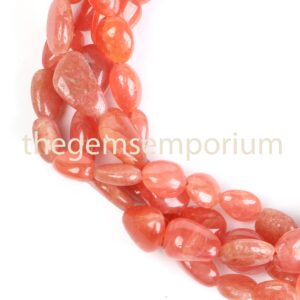 Exclusive Rhodochrosite Plain Nuggets Beads, Natural Rhodochrosite Loose Beads Strand, Smooth Tumble Beads, Wholesale Beads Bulk Suppliers Exclusive Rhodochrosite Plain Nuggets Beads, Natural Rhodochrosite Loose Beads Strand, Smooth Tumble Beads, Wholesale Beads Bulk Suppliers