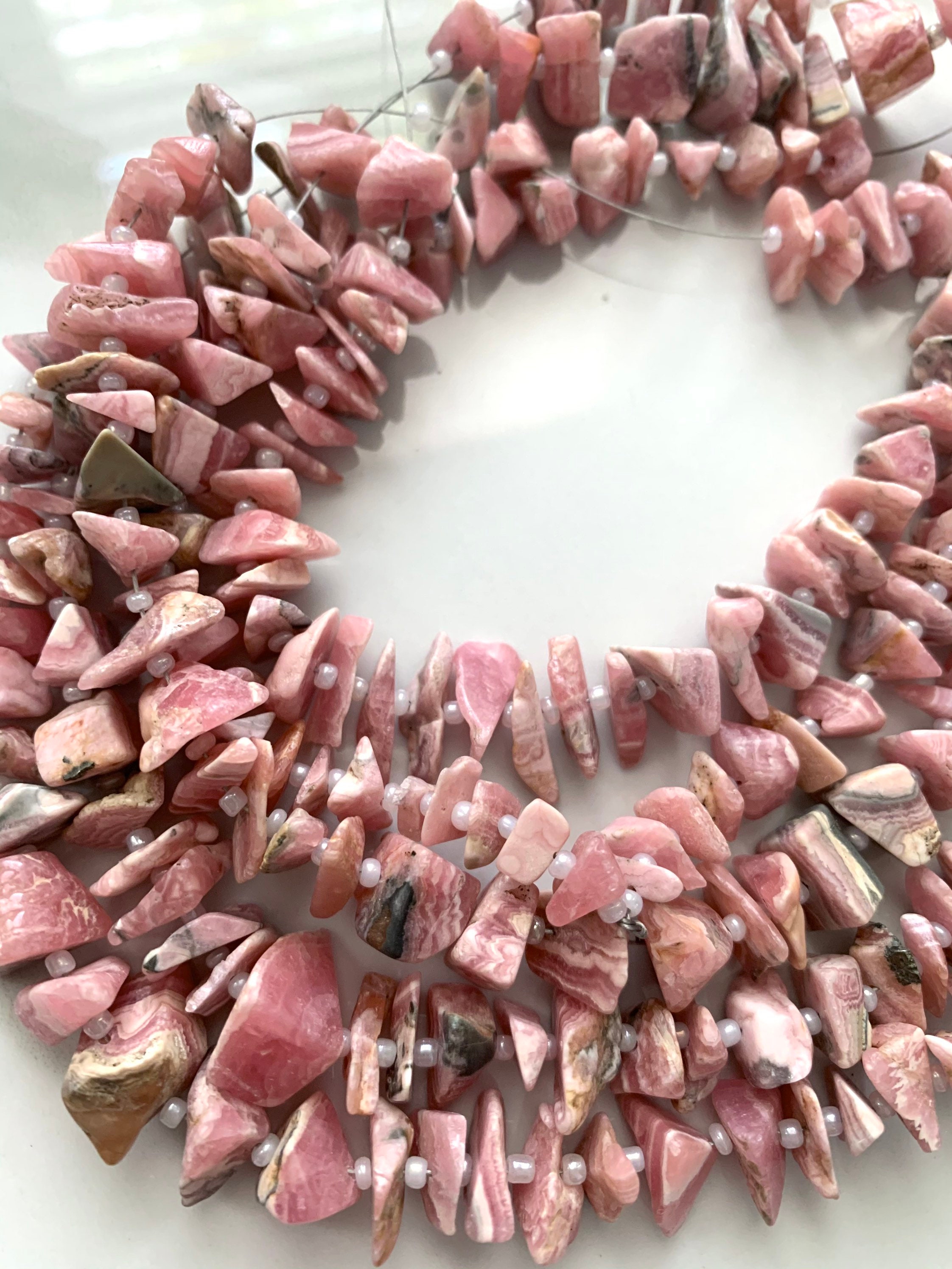 Natural Rhodochrosite Chips
