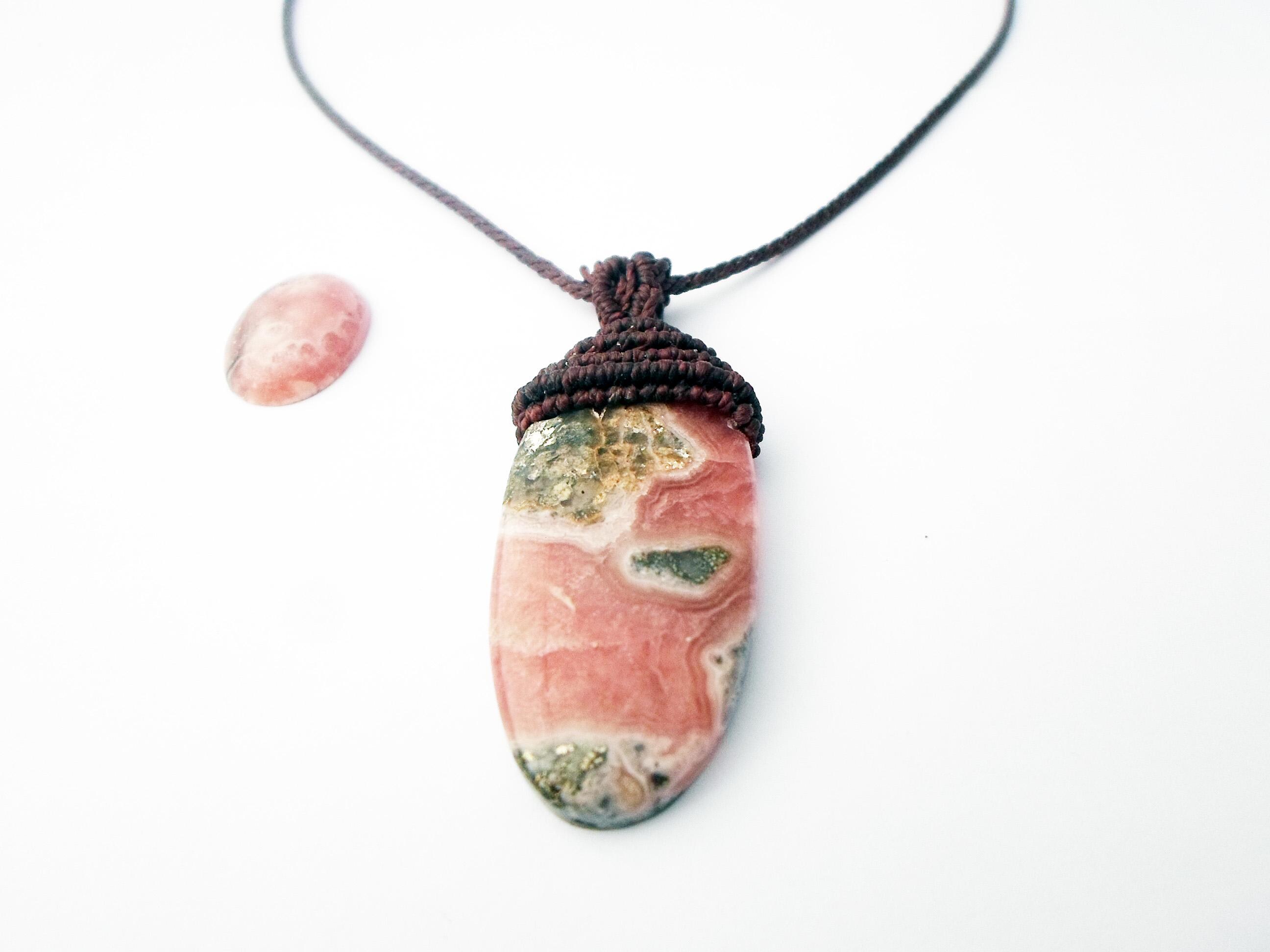 Rhodochrosite Necklace - Love Gift