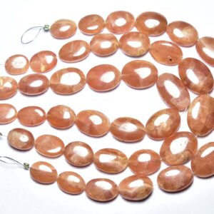 Rhodochrosite Oval Beads - 7.5 inches - Natural Beautiful Smooth Rhodochrosite Oval Briolette - Size is 8x11 - 13x17 mm #489 Rhodochrosite Oval Beads - 7.5 inches - Natural Beautiful Smooth Rhodochrosite Oval Briolette - Size is 8x11 - 13x17 mm #489