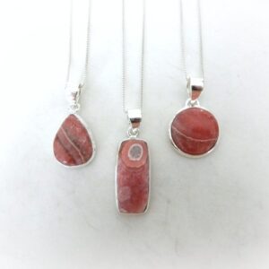 Rhodochrosite Necklace Sterling Silver • Genuine Rhodochrosite Pendant • Pink Translucent Gemstone Pendant • Holiday Gift • Gift for Her Rhodochrosite Necklace Sterling Silver • Genuine Rhodochrosite Pendant • Pink Translucent Gemstone Pendant • Holiday Gift • Gift for Her