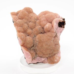 Rhodochrosite Mineral Specimen: Pink Natural Stone from Potosi, Mexico