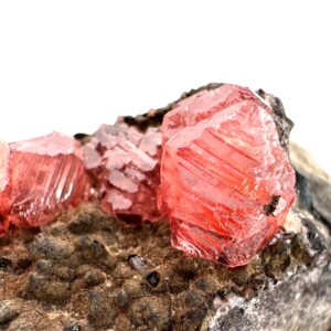 Rhodochrosite on Matrix | Rare Mineral Specimen