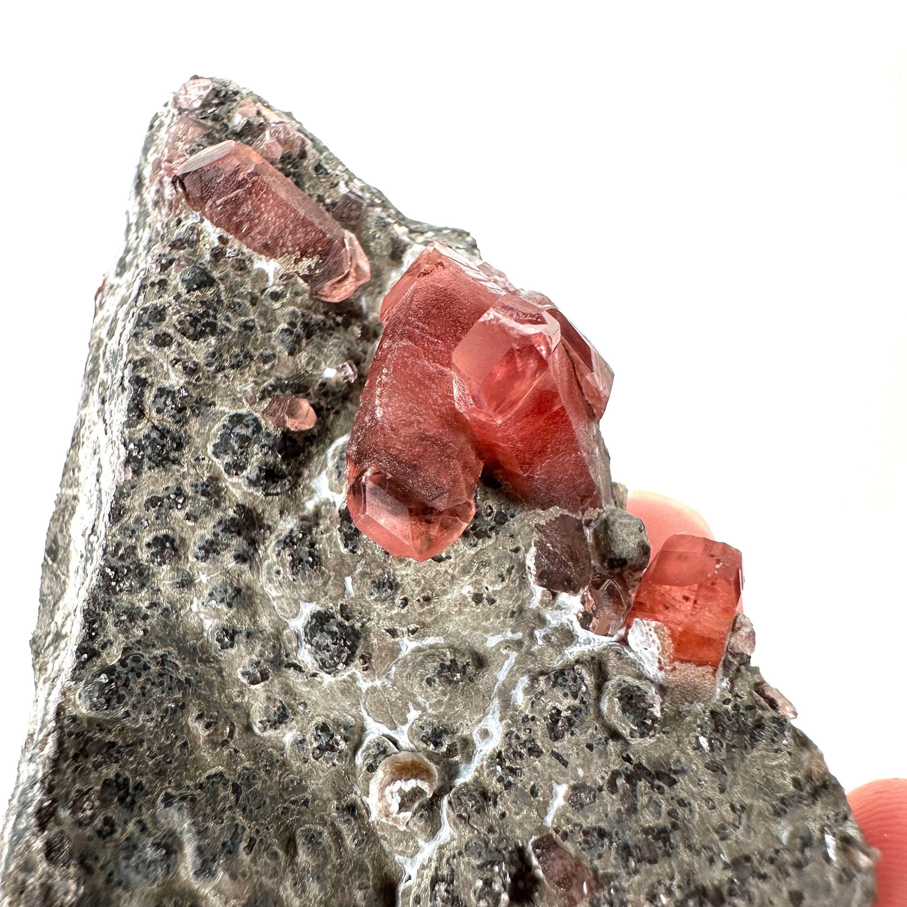 Rhodochrosite On Matrix | Rare Mineral Specimen