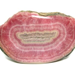 ON SALE: XL Surface Polished Argentina Rhodochrosite Specimen -- Gorgeous & Gemmy Grapefruit Pink color, amazing size! See video!