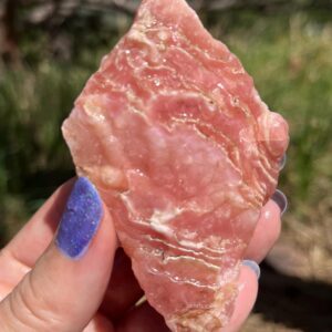 Rhodochrosite rough mineral lapidary supplies high grade