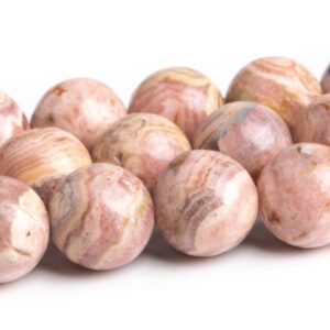 10MM Pink Argentina Rhodochrosite Beads Grade AB Genuine Natural Gemstone Full Strand Round Loose Beads 15" (119463-1339) 10MM Pink Argentina Rhodochrosite Beads Grade AB Genuine Natural Gemstone Full Strand Round Loose Beads 15" (119463-1339)