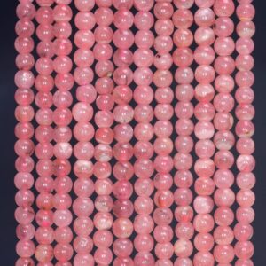 3-4mm Argentina Rhodochrosite Gemstone Grade Aaa Red Round Loose Beads 15.5 Inch Full Strand (80004647-922) 3-4mm Argentina Rhodochrosite Gemstone Grade Aaa Red Round Loose Beads 15.5 Inch Full Strand (80004647-922)