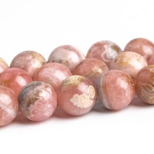 6-7MM Pink Argentina Rhodochrosite Beads Grade A Genuine Natural Gemstone Round Loose Beads 15" / 7.5" Bulk Lot Options (119459) 6-7MM Pink Argentina Rhodochrosite Beads Grade A Genuine Natural Gemstone Round Loose Beads 15" / 7.5" Bulk Lot Options (119459)