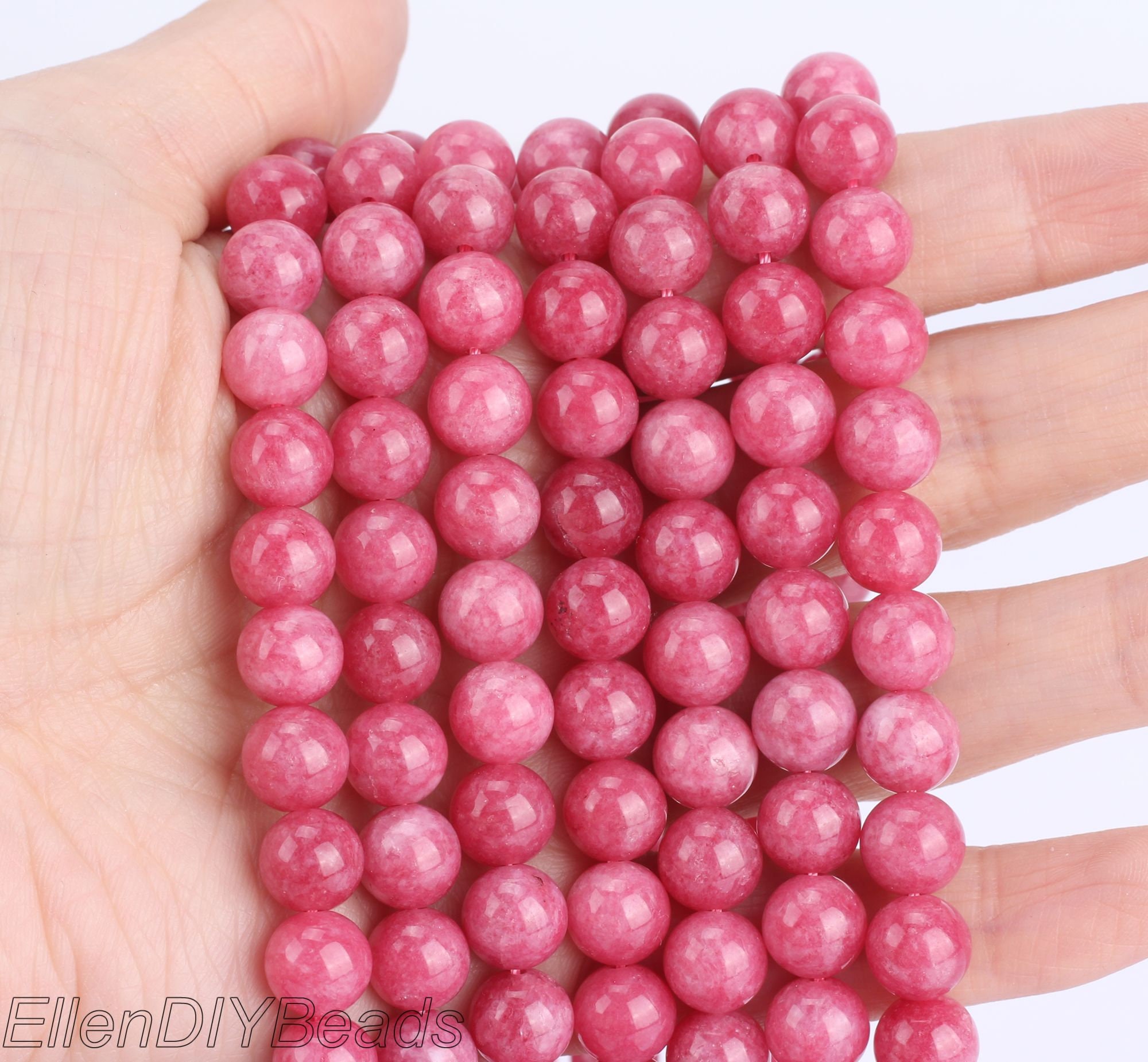 8mm Rhodochrosite Gemstone, Smooth And Round Beads, Healing Pink Beads, Diy Jewelry Making, Wholesale Loose Strand, Full Strand--stn00181 8mm Rhodochrosite Gemstone, Smooth And Round Beads, Healing Pink Beads, Diy Jewelry Making, Wholesale Loose Strand, Full Strand--stn00181