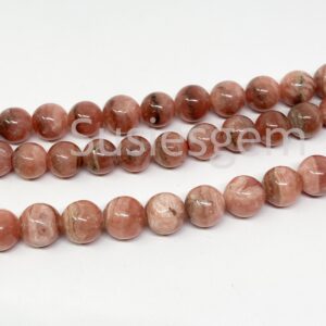 Argentina Rhodochrosite round beads. Genuine Rhodochrosite beads. 7mm-7.5mm. Semiprecious gemstone beads Argentina Rhodochrosite round beads. Genuine Rhodochrosite beads. 7mm-7.5mm. Semiprecious gemstone beads