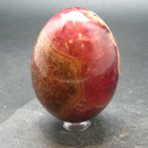 Rhodochrosite Egg From Argentina - 2.7" - 343.43 Grams