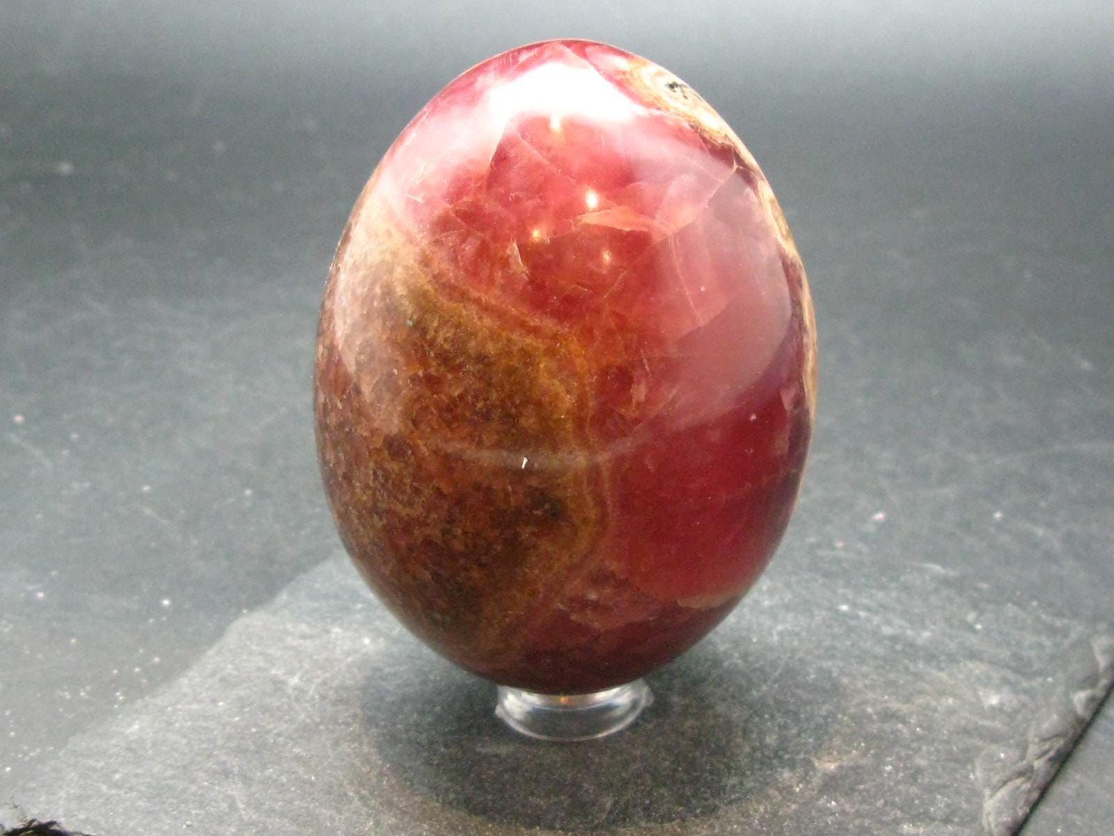 Rhodochrosite Egg From Argentina - 2.7" - 343.43 Grams Rhodochrosite Egg From Argentina - 2.7" - 343.43 Grams