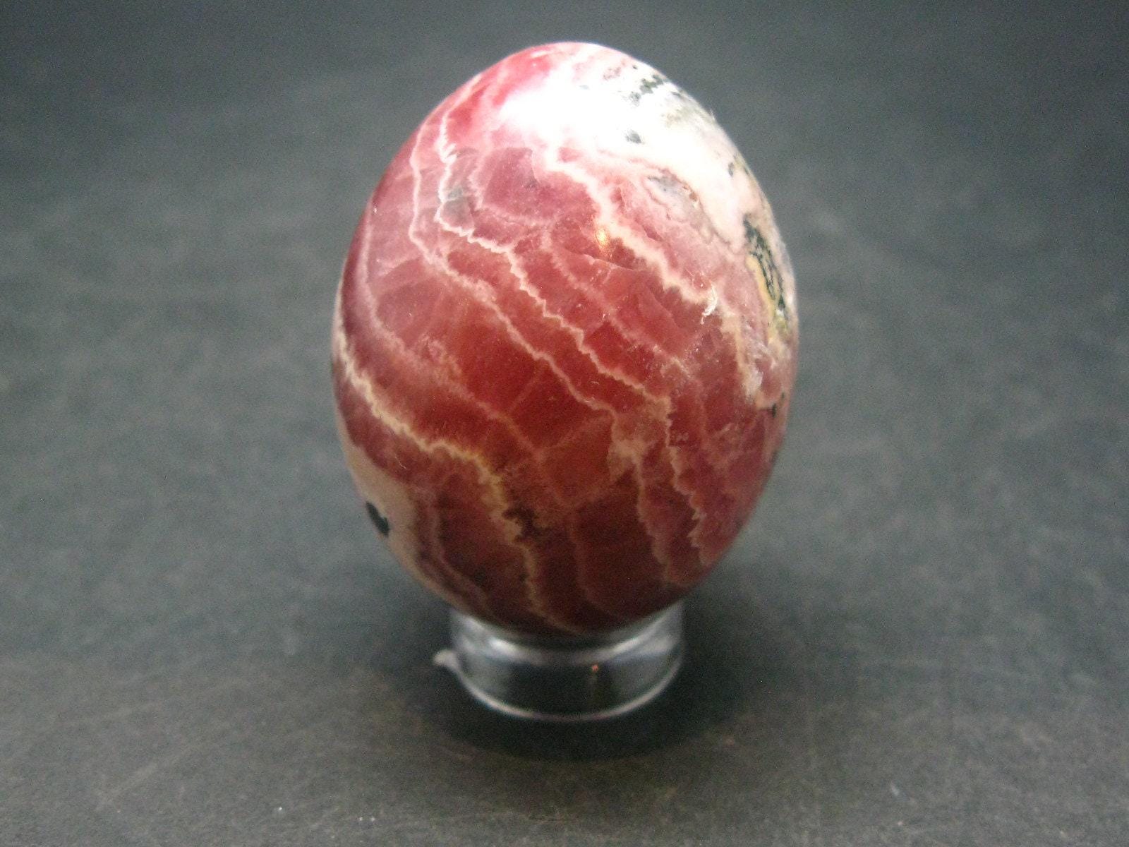 Rhodochrosite Egg From Argentina - 1.4" - 60.72 Grams