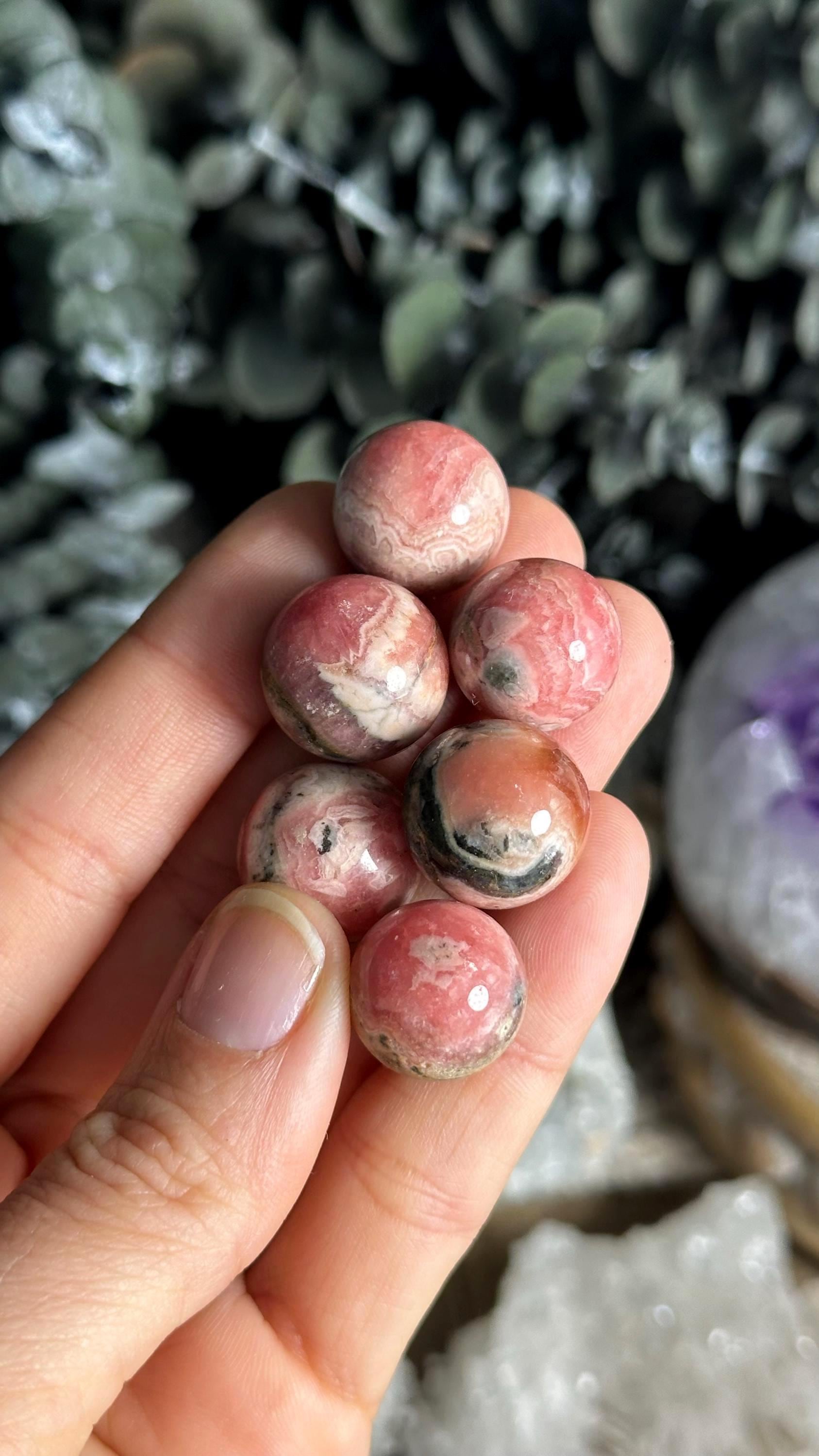 Mini Rhodochrosite Sphere, Argentina