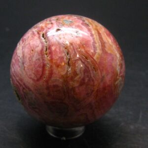 Rhodochrosite Sphere Ball From Argentina - 1.6" - 151.85 Grams