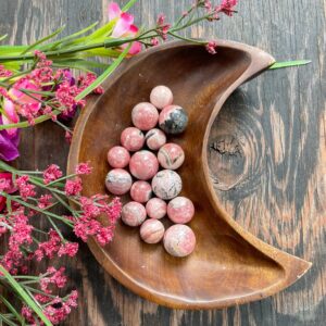 Rhodochrosite Sphere, Rhodochrosite, Qty. (1) Mini Sphere
