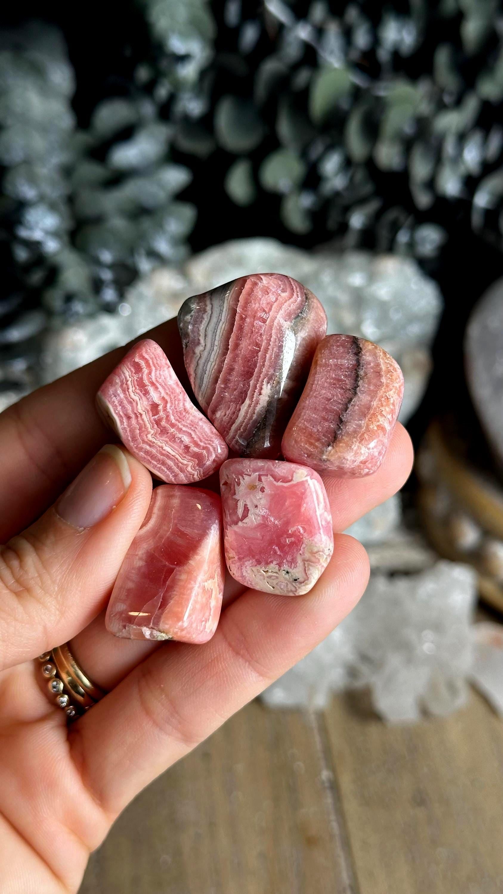 Tumbled Rhodochrosite, Rose Stone