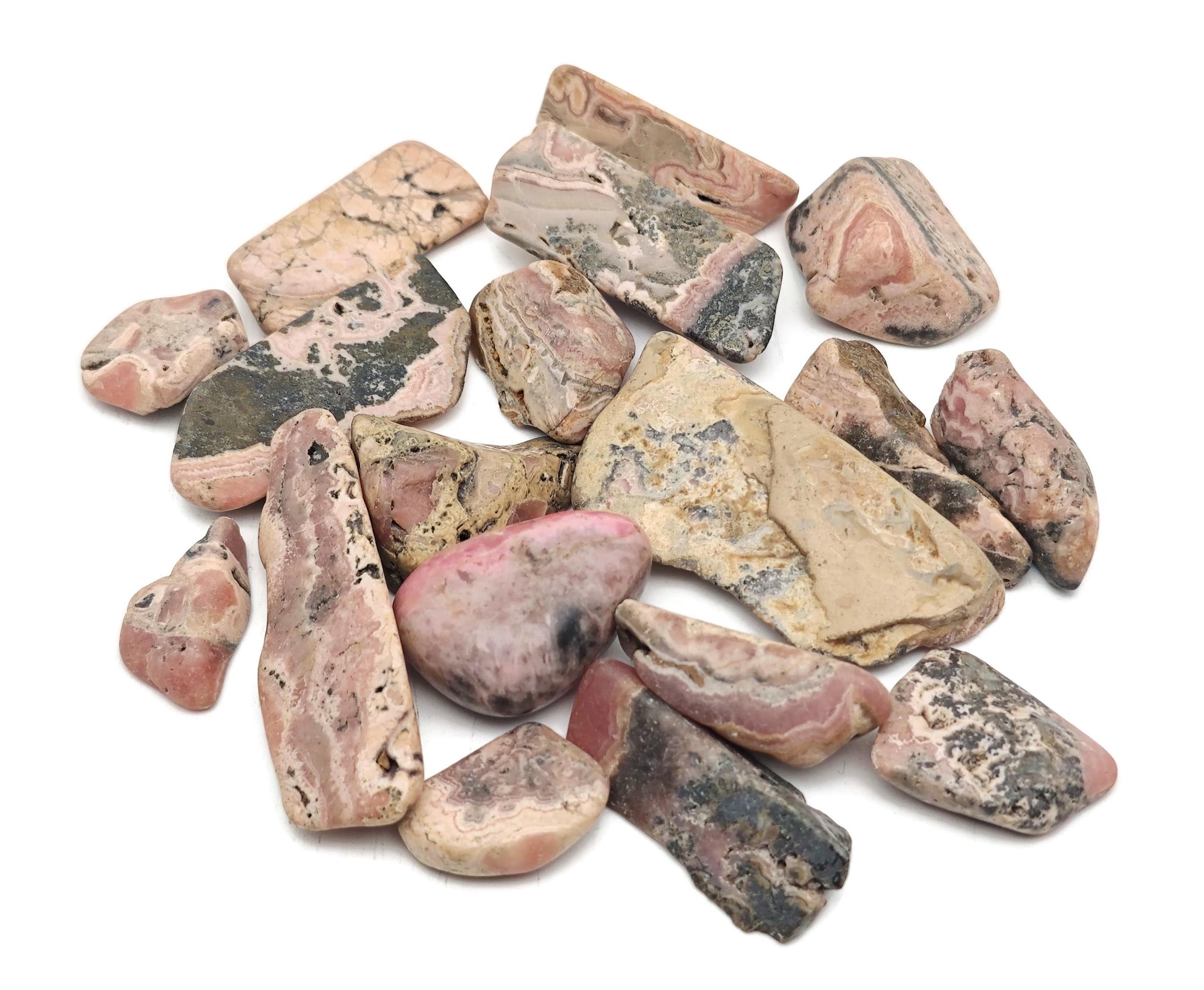 Rhodochrosite Tumbled Stone - Minerals - Loose Stone - Rhodochrosite Rocks – Healing Stones - Tu1335