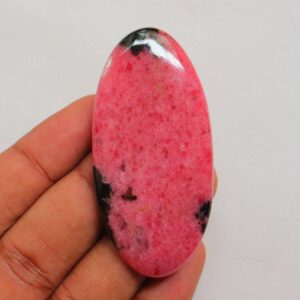 High Quality, Big Size Rhodonite Cabochon, Natural Rhodonite Cab Polished Rhodonite Cabochon, Loose Stone, Rhodonite Cab For Jewelry Purpose
