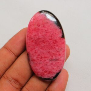 High Quality, Big Size Rhodonite Cabochon, Natural Rhodonite Cab Polished Rhodonite Cabochon, Loose Stone, Rhodonite Cab For Jewelry Purpose