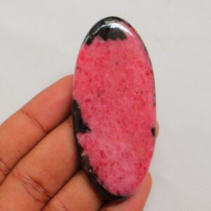 High Quality, Big Size Rhodonite Cabochon, Natural Rhodonite Cab Polished Rhodonite Cabochon, Loose Stone, Rhodonite Cab For Jewelry Purpose