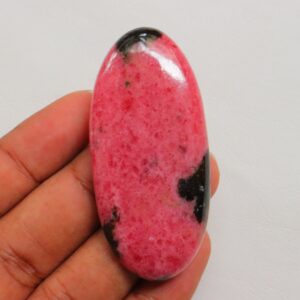High Quality, Big Size Rhodonite Cabochon, Natural Rhodonite Cab Polished Rhodonite Cabochon, Loose Stone, Rhodonite Cab For Jewelry Purpose