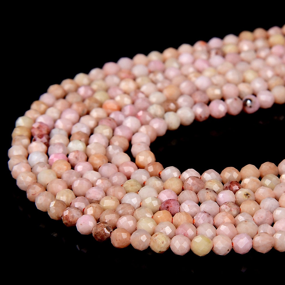 2mm Natural Rhodonite Gemstone Grade A Micro Faceted Round Loose Beads 15 Inch Full Strand (80008862-p13)
