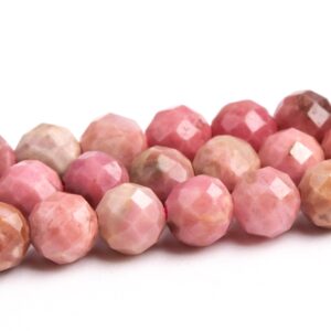 5MM Pink Rhodonite Beads Grade AAA Genuine Natural Gemstone Faceted Round Loose Beads 15.5" / 7.5" Bulk Lot Options (118950) 5MM Pink Rhodonite Beads Grade AAA Genuine Natural Gemstone Faceted Round Loose Beads 15.5" / 7.5" Bulk Lot Options (118950)