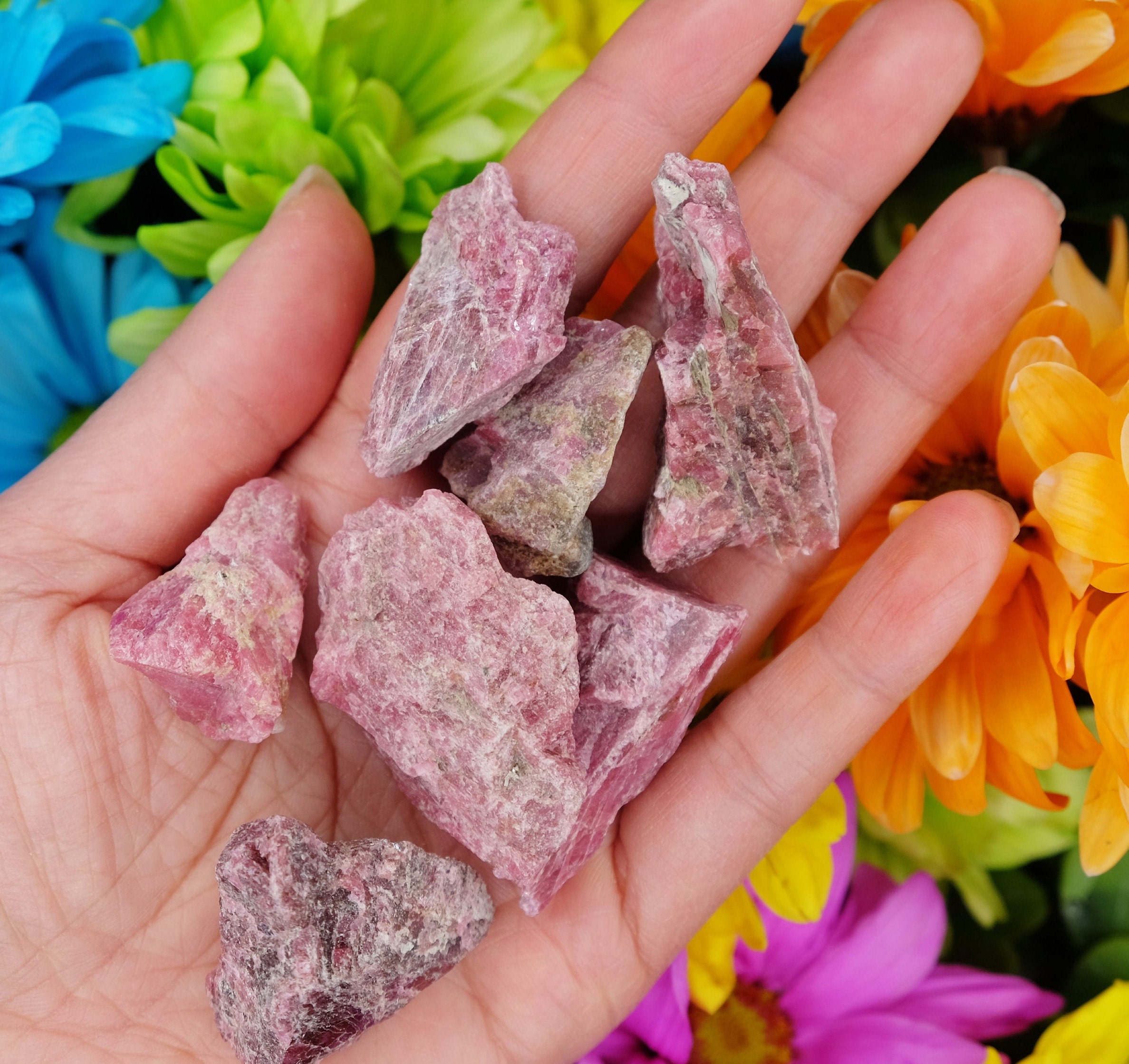 Raw Rhodonite Morrow Da Mina Mine Brazil Raw Rhodonite Morrow Da Mina Mine Brazil