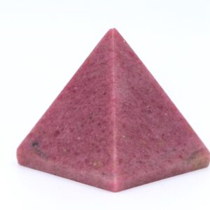 A+ Quality Rhodonite Pyramid Tiny Chip