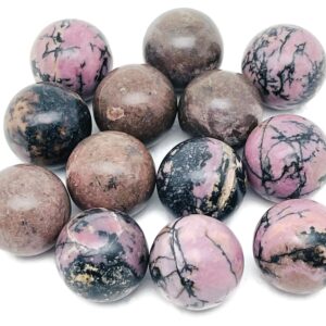 Rhodonite Sphere Gemstone – Crystal Sphere - Healing Stone – Crystal Ball – Crystal Décor – 20mm - Sp1011 Rhodonite Sphere Gemstone – Crystal Sphere - Healing Stone – Crystal Ball – Crystal Décor – 20mm - Sp1011