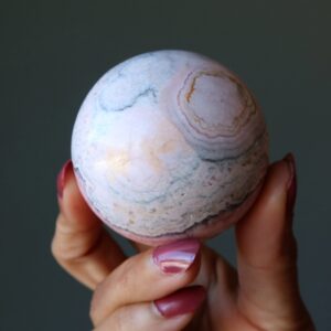 Rhodonite Sphere Wild Lover Soulmate Pink Crystal Ball Rhodonite Sphere Wild Lover Soulmate Pink Crystal Ball
