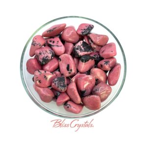 1 Rhodonite Tumbled Stone Select Sizes, Grade A, Black + Pink Healing Crystal And Stone For Compassion #rd05 1 Rhodonite Tumbled Stone Select Sizes, Grade A, Black + Pink Healing Crystal And Stone For Compassion #rd05
