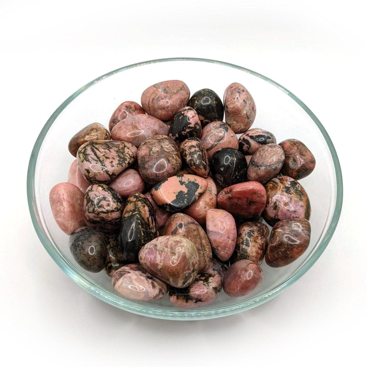 2 Rhodonite Tumbled Stone Medium-large #sk2992