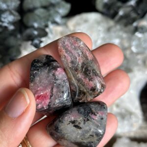 Tumbled Rhodonite , Rhodonite , Chakra Stone Tumbled Rhodonite , Rhodonite , Chakra Stone
