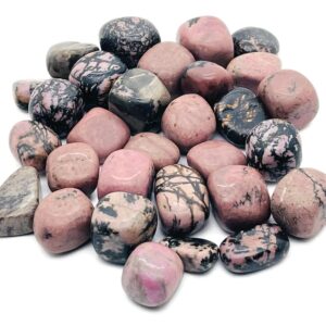 Rhodonite Tumbled Stone - Natural Rhodonite Palm Stone - Healing Gemstone – Heart Chakra Stone – Gemstones – Tu1229 Rhodonite Tumbled Stone - Natural Rhodonite Palm Stone - Healing Gemstone – Heart Chakra Stone – Gemstones – Tu1229