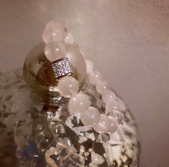 Rose Quartz Bracelet Rose Quartz Bracelet