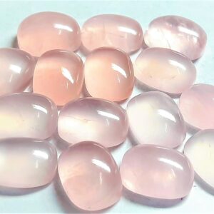 Aaa Rose Quartz Cushion Cabochon: Jewelry Making Stone