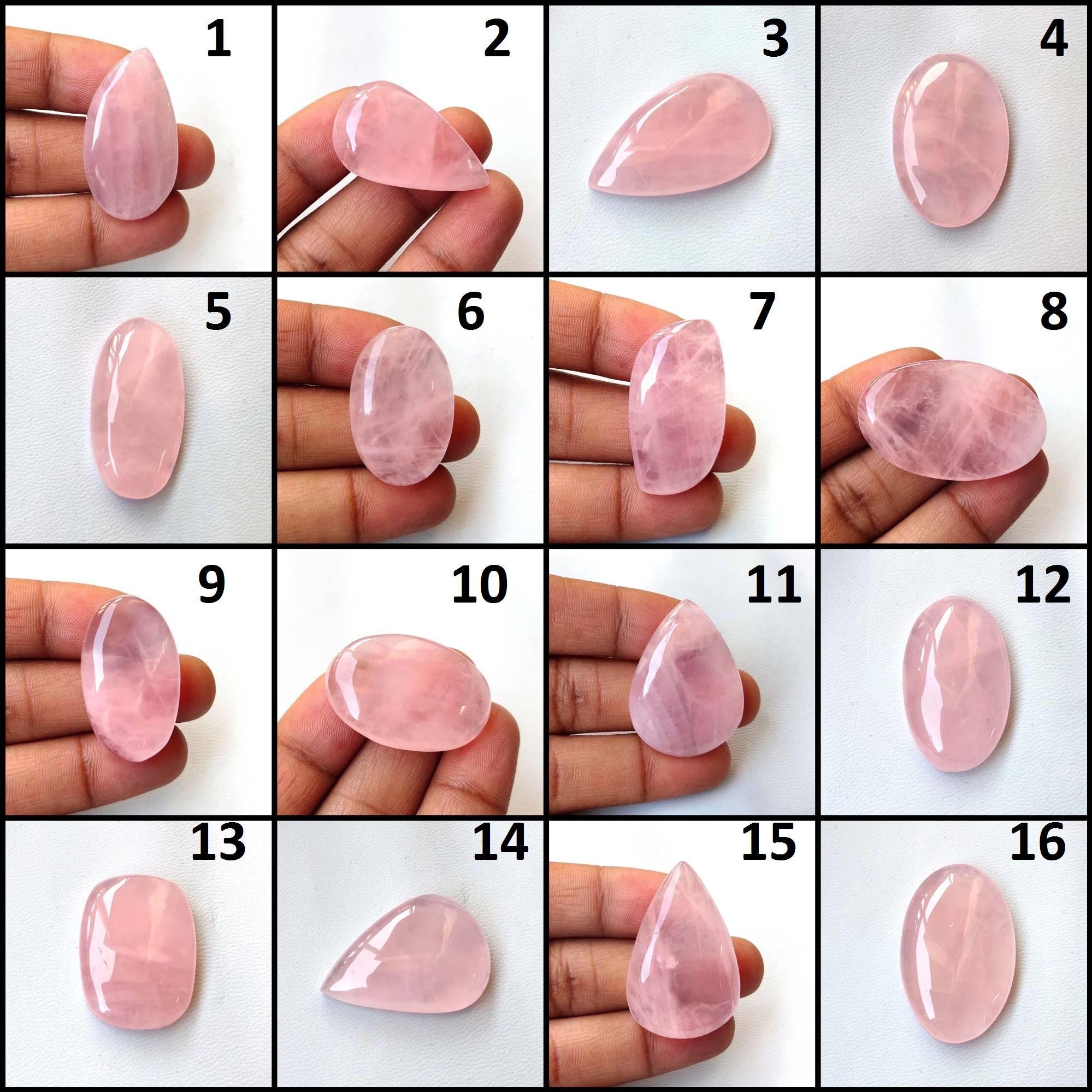 Natural Rose Quartz Gemstone. Rose Quartz Cabochon. Amazing~ Pink Rose Quartz. Wholesale Rose Quartz Loose For Jewelry. Rsm- Natural Rose Quartz Gemstone. Rose Quartz Cabochon. Amazing~ Pink Rose Quartz. Wholesale Rose Quartz Loose For Jewelry. Rsm-