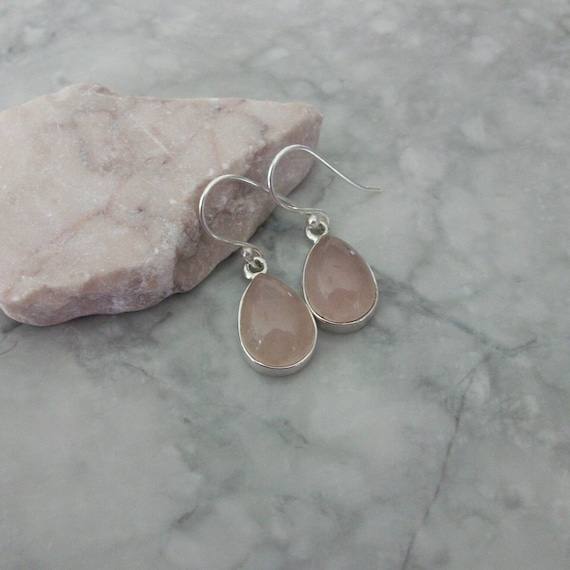 Rose Quartz Earrings Sterling Silver • Rose Quartz Earrings • Rose Quartz Dangle Earrings • Genuine Rose Quartz Earrings • Holiday Gift Rose Quartz Earrings Sterling Silver • Rose Quartz Earrings • Rose Quartz Dangle Earrings • Genuine Rose Quartz Earrings • Holiday Gift