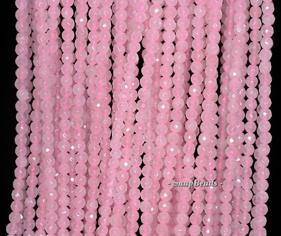 2mm Rose Quartz Gemstone Micro Faceted Round 2mm Loose Beads 15.5 Inch Full Strand Lot 1,2,6,12 And 50 (90181585-107-2g) 2mm Rose Quartz Gemstone Micro Faceted Round 2mm Loose Beads 15.5 Inch Full Strand Lot 1,2,6,12 And 50 (90181585-107-2g)