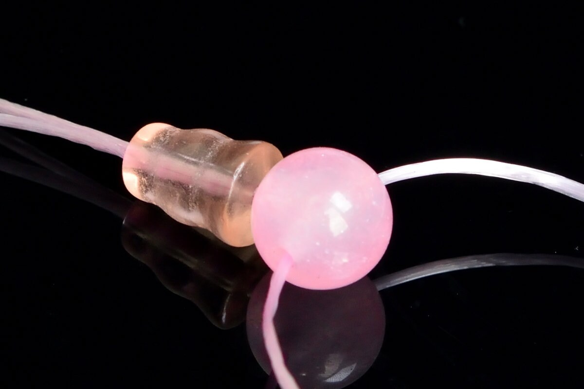 9mm Rose Quartz Guru Beads 3 Holes Genuine Natural Gemstone Bulk Lot Options (108052-2627)