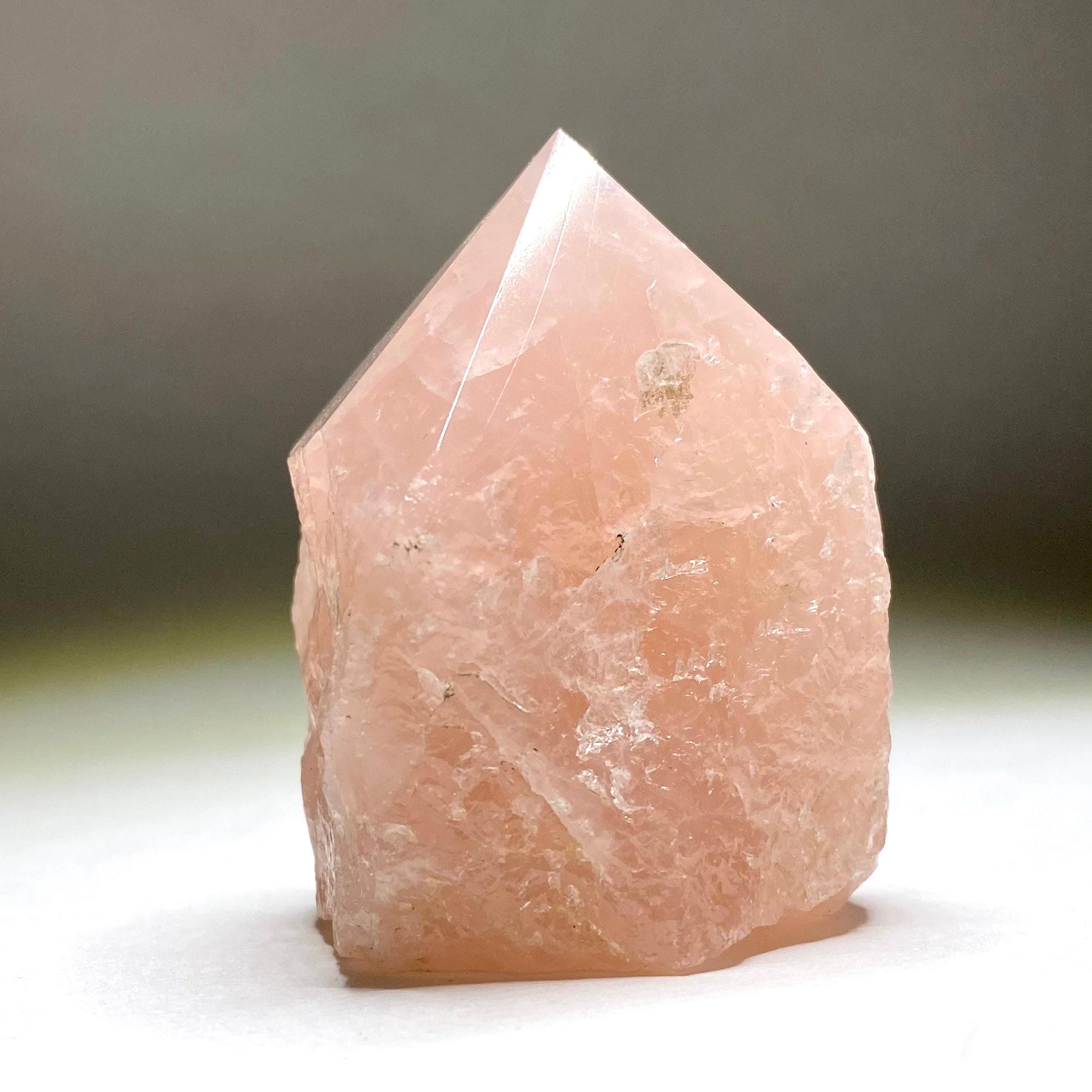 Rose Quartz Crystal Points - Mini