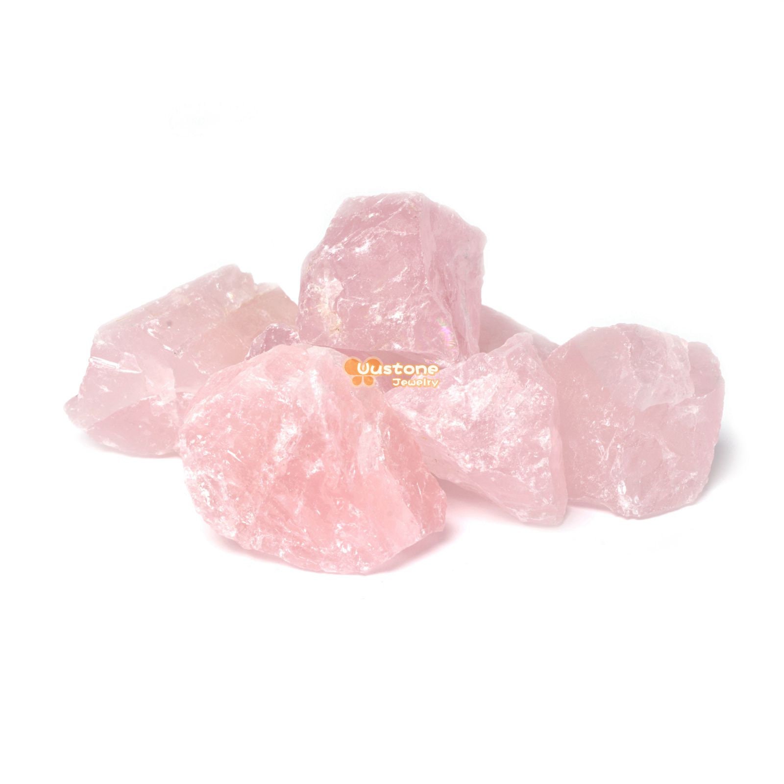 1/2lb Raw Rose Quartz Stone Specimen Collection Pocket Worry Healing Crystal Reiki