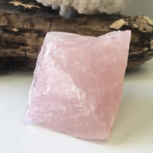 Raw Rose Quartz Crystal, Natural Healing Stone (7.5cm x 5cm) Raw Rose Quartz Crystal, Natural Healing Stone (7.5cm x 5cm)