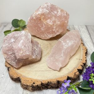 Large Rose Quartz Natural Rough Stones 3-4'' Large Rose Quartz Natural Rough Stones 3-4''