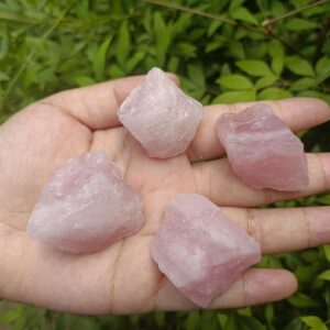 Raw Rose Quartz Stone: Reiki Healing Crystal, Love Stone Raw Rose Quartz Stone: Reiki Healing Crystal, Love Stone